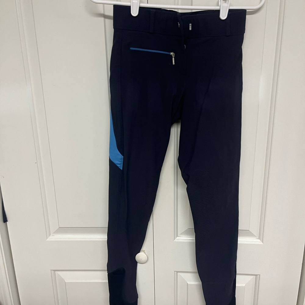 Stylish Women's Black and Blue Pants